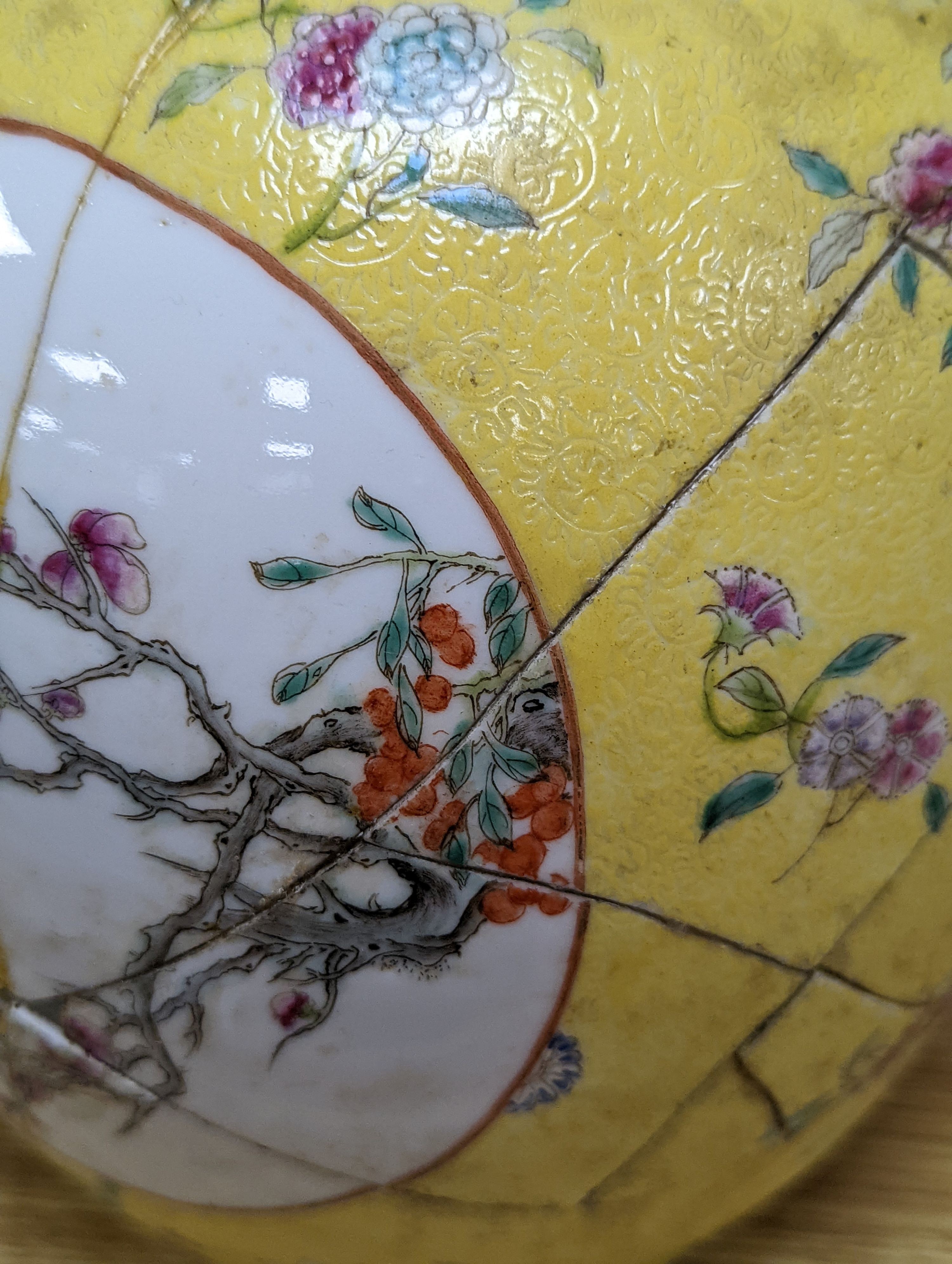 A mountain jade sculpture, 12cm high, together with other Chinese ceramics